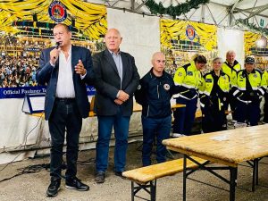 Tarquinia - Menzione al merito civile per i volontari Aeopc