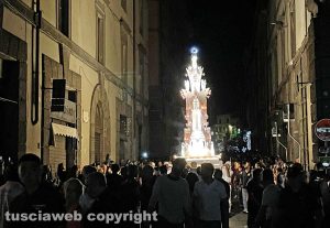 Viterbo - Trasporto Luce di Rosa 2022