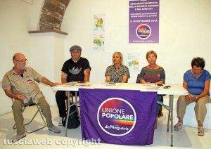 Viterbo - Unione popolare - La presentazione dei candidati