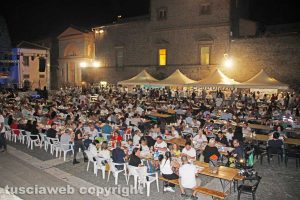 Viterbo - Santa Rosa - Le cene dei facchini