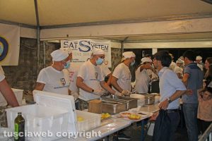 Viterbo - Santa Rosa - Le cene dei facchini