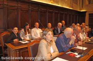 Viterbo - Consiglio comunale - La maggioranza