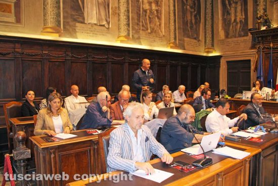 Viterbo - Consiglio comunale - La maggioranza