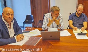 Viterbo - Comune - Terza commissione - Nunzi, Aronne e Achilli
