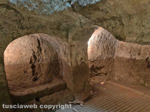 Viterbo - Le catacombe dei santi Valentino e Ilario