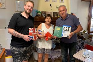 Matteo Spaziani, Dorella Luzzetti e Silvio Cappelli