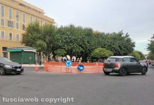 Civitavecchia - Viabilità e rotatoria in costruzione