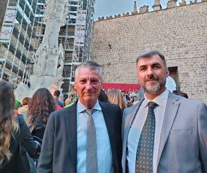 Da sinistra: sindaco Igino Vestri e Giuseppe Mancuso