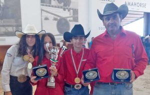 Campionato italiano Gimkana Western - I vincitore del centro ippico di Montefiascone