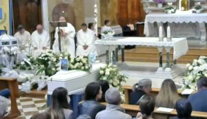 Alluvione nelle Marche - I funerali del piccolo Mattia