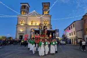 Bassano in Teverina - La processione in onore dei Santi Fidenzio e Terenzio