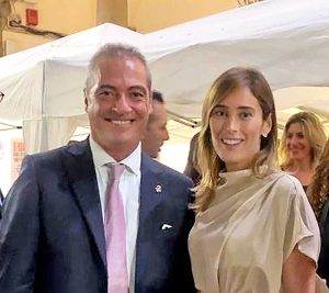 Lamberto Scorzino e Maria Elena Boschi