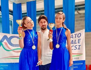 Virginia Tomi, Fabio Latini e Rachele Menicacci