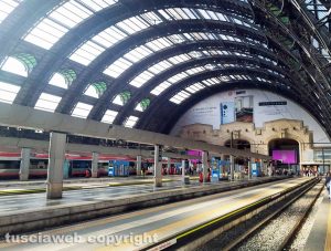 La stazione di Milano centrale