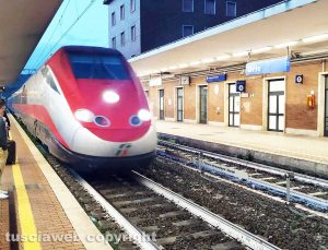 Il Frecciarossa a Orte
