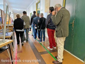 Elezioni 2022 - Un seggio elettorale