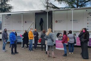 Il poliambulatorio mobile dell'Asl di Viterbo