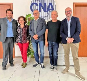 Viterbo - Rotelli e Giampieri (FdI) alla sede di Cna