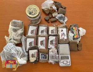 Civitavecchia - La droga sequestrata