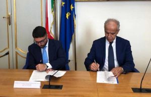 Civitavecchia - Pino Musolino (Presidente Adsp) e Matteo Piantedosi (Prefetto di Roma)