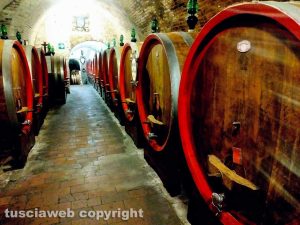 Una cantina a Montepulciano