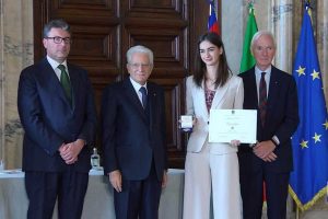 Eleonora Liani premiata come Alfiere del lavoro