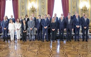 Roma - Il giuramento del governo Meloni