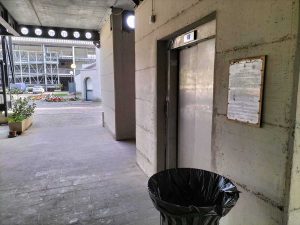 Viterbo - L'ascensore al cimitero San Lazzaro