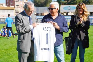 Sport - Calcio - La manifestazione "Bimbi in campo" - Giancarlo Abete e Marco Romano