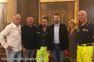 Civita Castellana - Anacleto Antonelli, Stefano Cavalieri, Luca Giampieri e Tatiana Melaragni