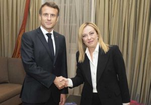Macron e Meloni