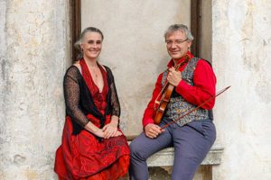 Il duo "Arparla” Davide Monti e Maria Christina Cleary al festival Marco Scacchi