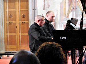 Marco Sollini e Salvatore Barbatano a "I Bemolli sono blu"