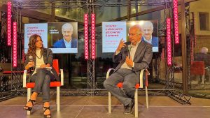 Bagnoregio - Walter Veltroni al festival Filocivita