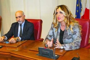 Francesco Loricchio e Alessandra Troncarelli
