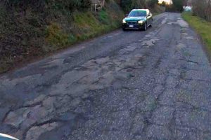 La strada tra Carbognano e Fabrica di Roma