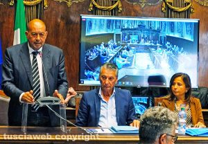 Viterbo - Consiglio comunale Talete - Giulivi e Vestri