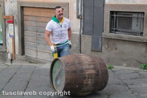 Viterbo - Il palio delle botti - Gino Catarcini