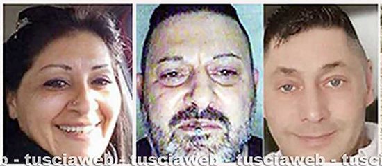 Omicidio Bramucci - Gli arrestati: Sabrina Bacchio, Lucio La Pietra e Antonio Bacci