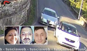 Omicidio Bramucci (nel riquadro gli arrestati Bacchio, La Pietra e Bacci