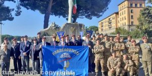 Viterbo - Paracadutismo - La commemorazione della battaglia di El Alamein