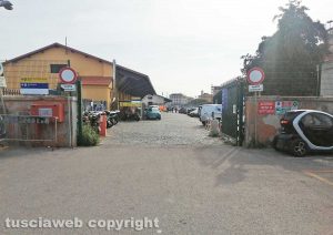 Civitavecchia - Parcheggio all'ingresso della stazione