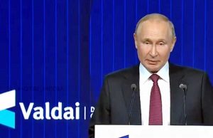 Mosca - Vladimir Putin al Valdai Club