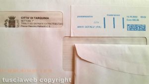 Tarquinia - La bolletta della Tari