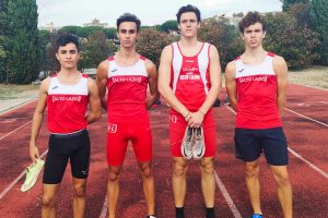 Sport - Atletica leggera - Alto Lazio - Ticconi, Cianchelli, Ercoli e Belcapo