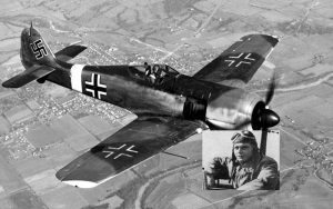 Un Fw 190 - Nel riquadro Herbert Treff