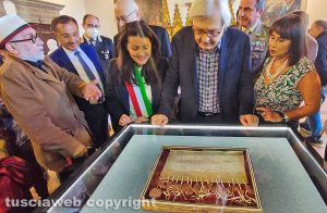 Paolo Pelliccia, Chiara Frontini e Vittorio Sgarbi