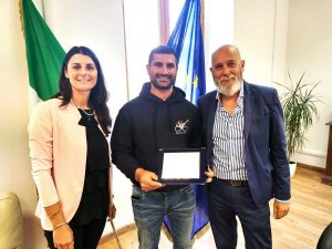 Civitavecchia - Emanuela Di Paolo, Simone Pierucci ed Ernesto Tedesco