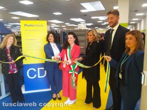 Viterbo - Inaugurato il nuovo centro di distribuzione di Poste