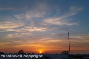 Un tramonto
